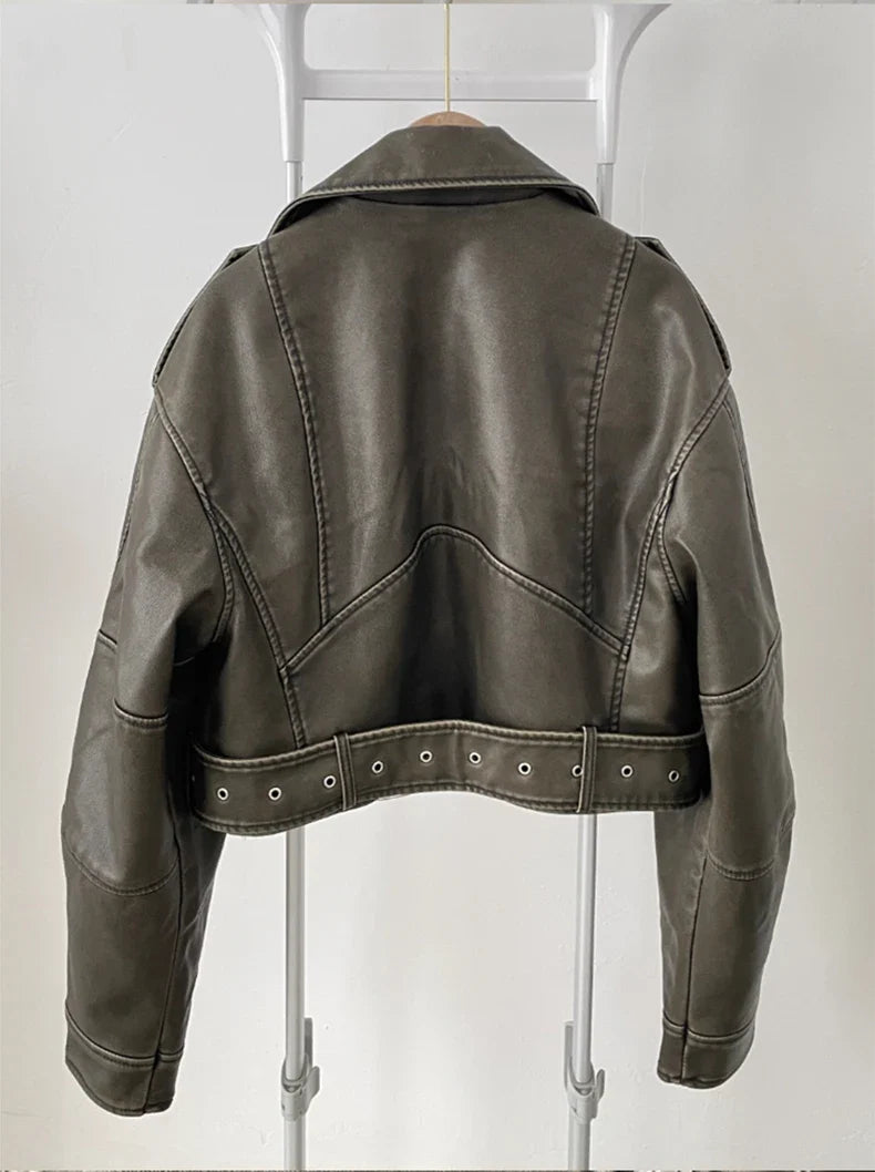 Biker-Lederjacke