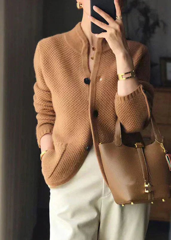 KLARINA | Weicher Cardigan mit Knöpfen