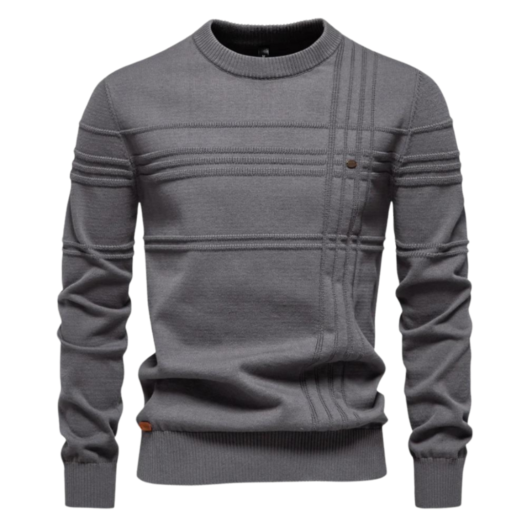Lucas™ | Pullover elegante a motivo a quadri