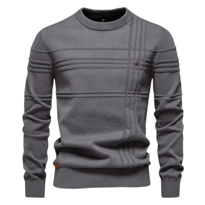 Lucas™ | Pullover elegante a motivo a quadri
