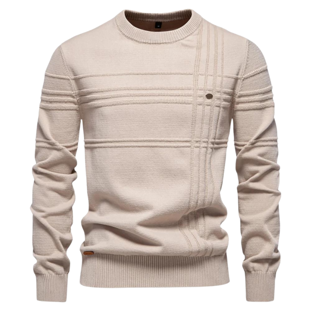 Lucas™ | Pullover elegante a motivo a quadri