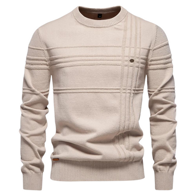 Lucas™ | Pullover elegante a motivo a quadri