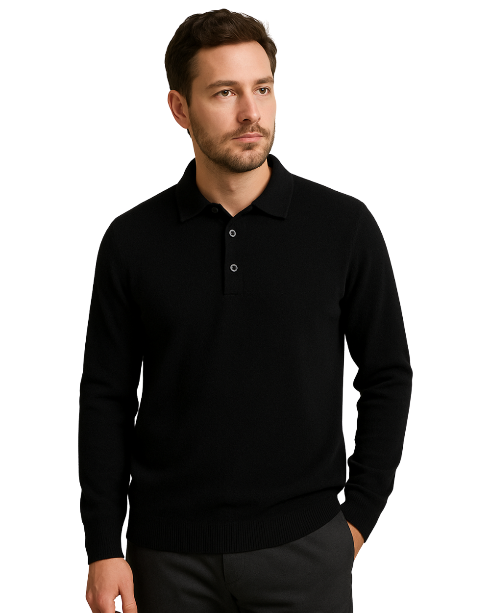 Polo in 100% Cashmere