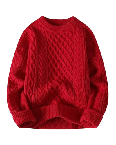 Maglione a Treccia