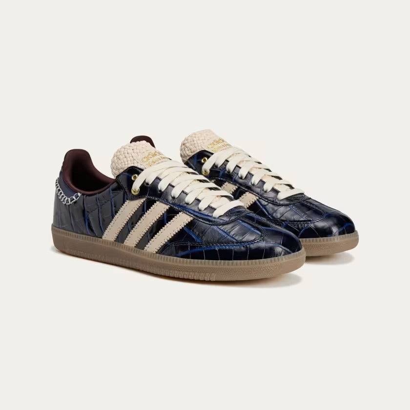 Samba Wales Bonner Navy Croc