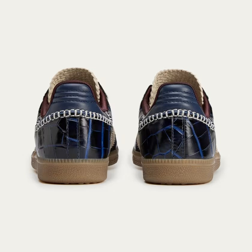 Samba Wales Bonner Navy Croc