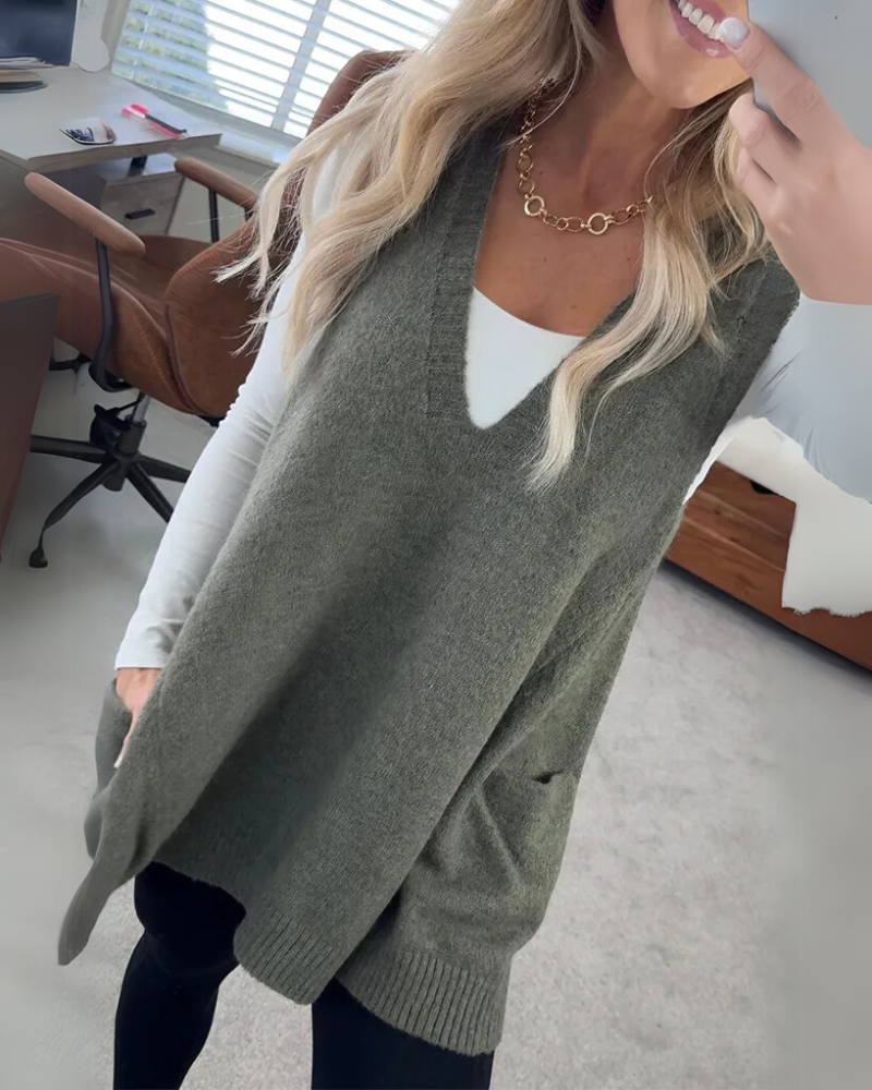 AROLA | Gemütliche Strickweste