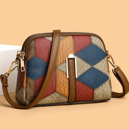 Clio | Mini Umhängetasche Patchwork