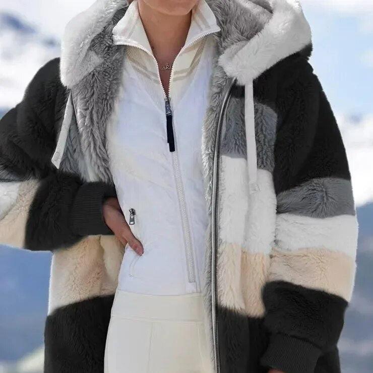 ALEX | Winterjacke mit Kapuze und Reißverschluss