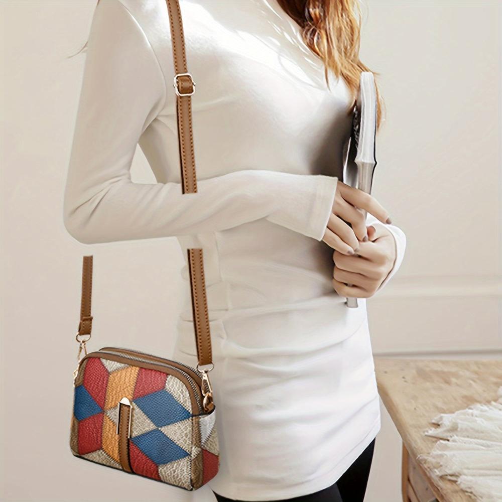 Clio | Mini Umhängetasche Patchwork