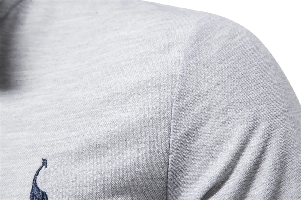 Polo a Maniche Lunghe Casual