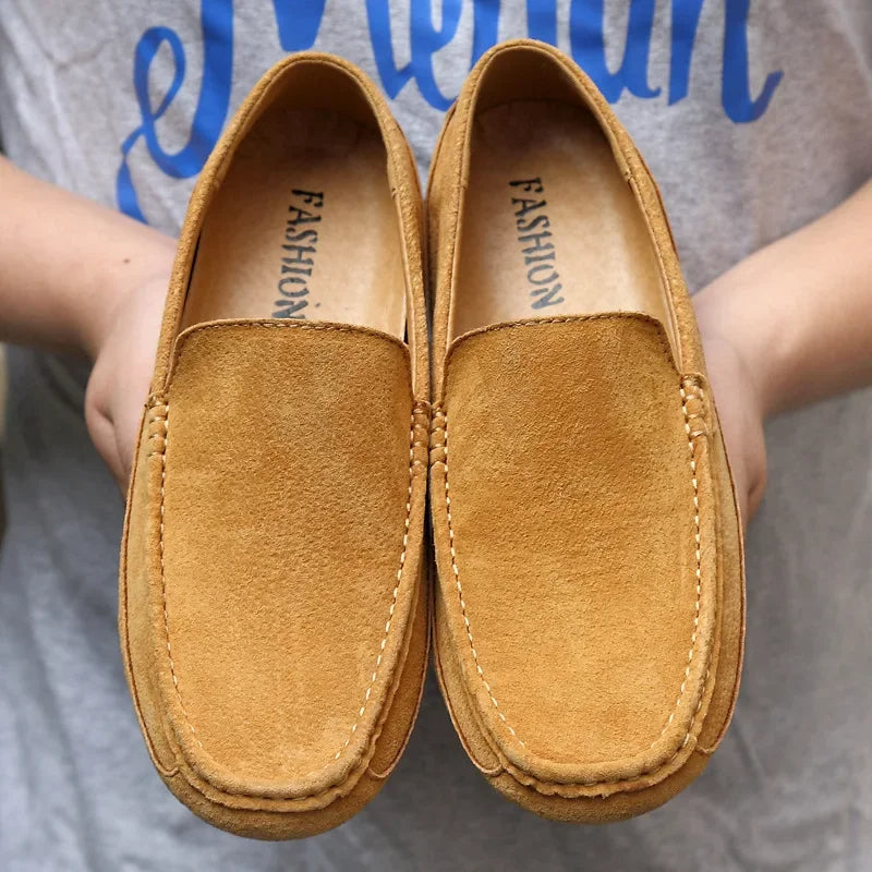 Mocassini Chic Premium in Pelle Suede