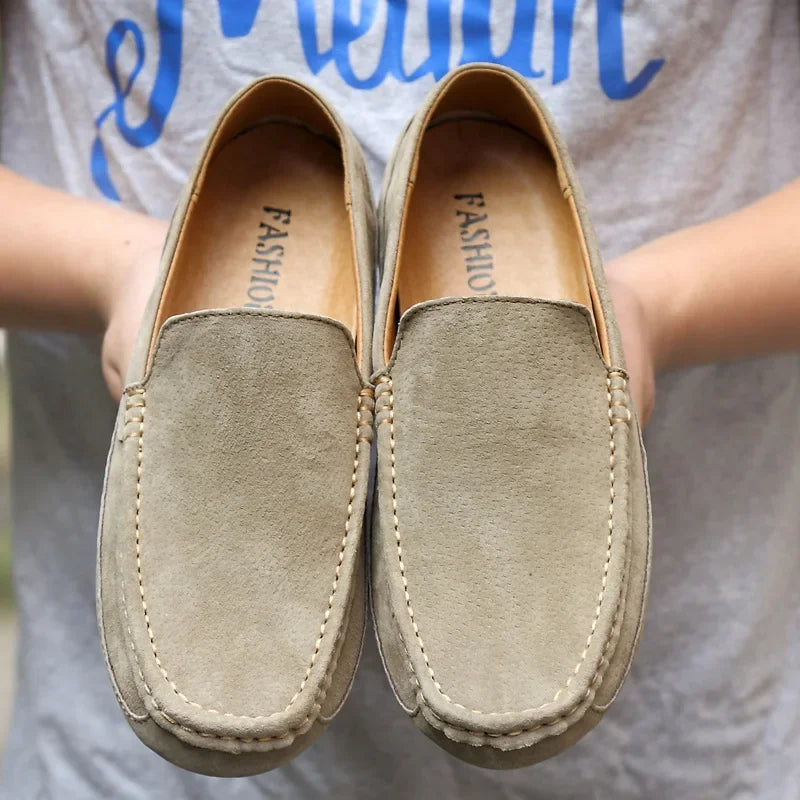 Mocassini Chic Premium in Pelle Suede