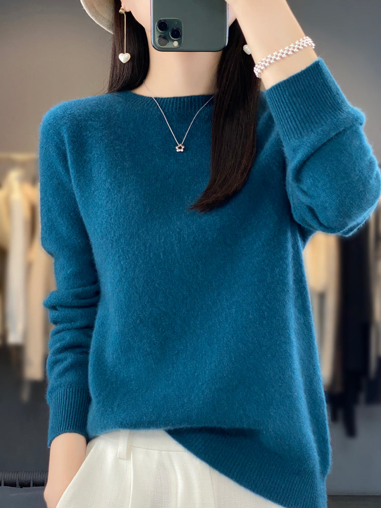Anette | Gemütlicher Baumwollpullover