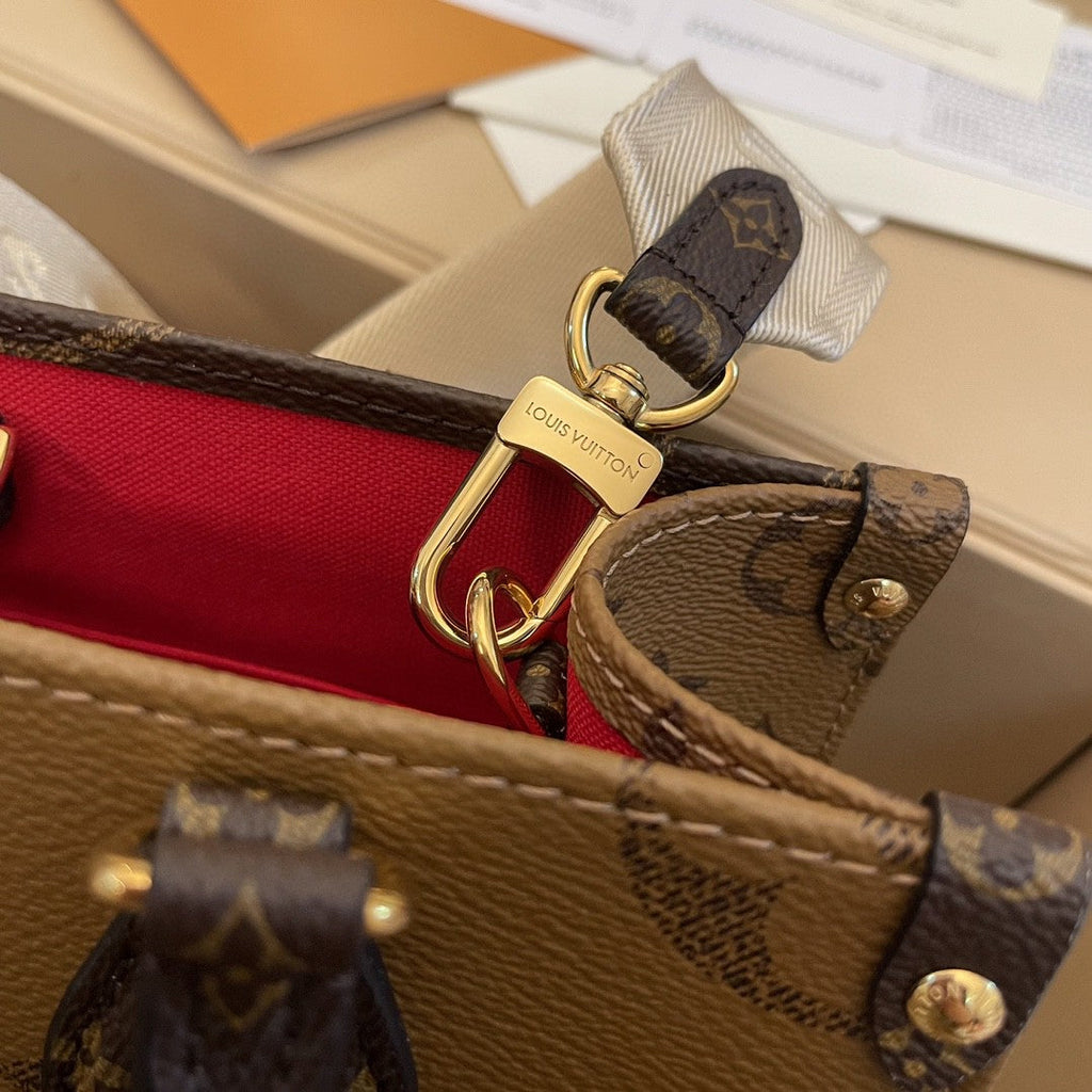 LV - Petit Cabas OnTheGo BB Brown Double