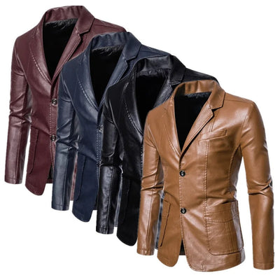 Giacca in Pelle Business Casual
