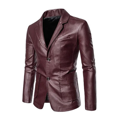 Giacca in Pelle Business Casual
