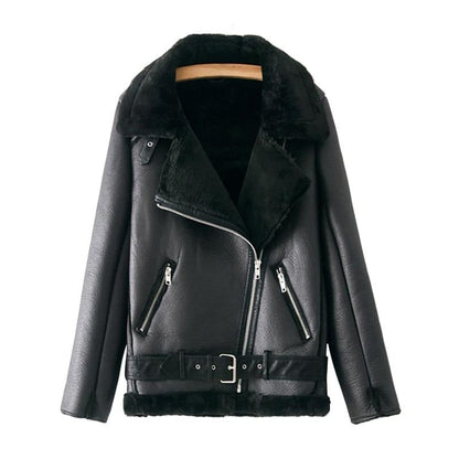 Mesha Lederjacke