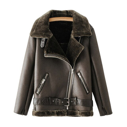 Mesha Lederjacke