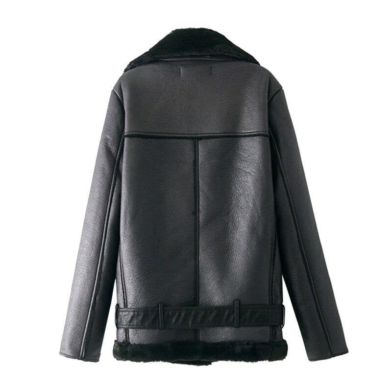 Mesha Lederjacke
