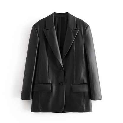 Leder Jasmin Blazer