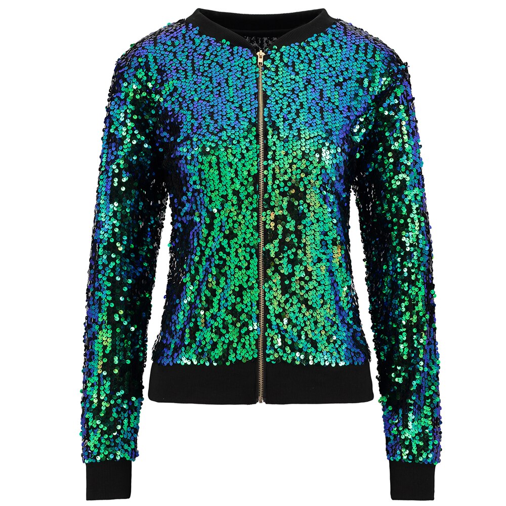 Zoe Paillettenjacke