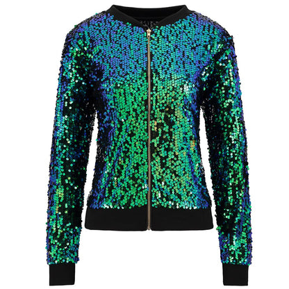 Zoe Paillettenjacke