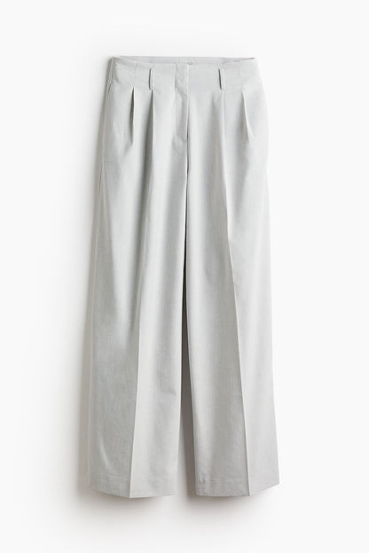 Elegante Backdrop-Hosen im Old Money-Stil