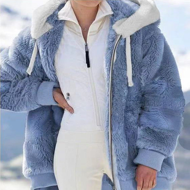 ALEX | Winterjacke mit Kapuze und Reißverschluss