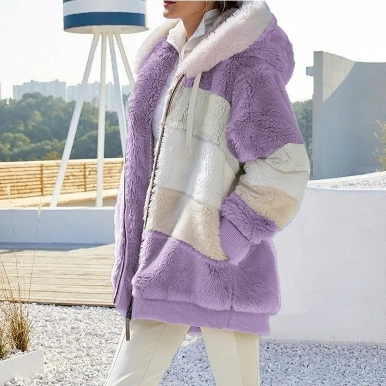 ALEX | Winterjacke mit Kapuze und Reißverschluss