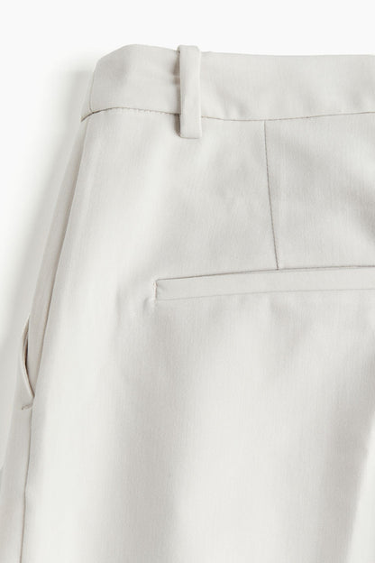 Old Money Wide Leg Classic Chino-Hose
