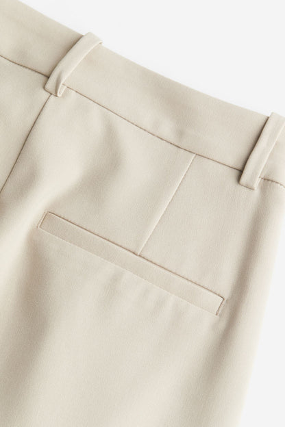 Old Money Wide Leg Classic Chino-Hose